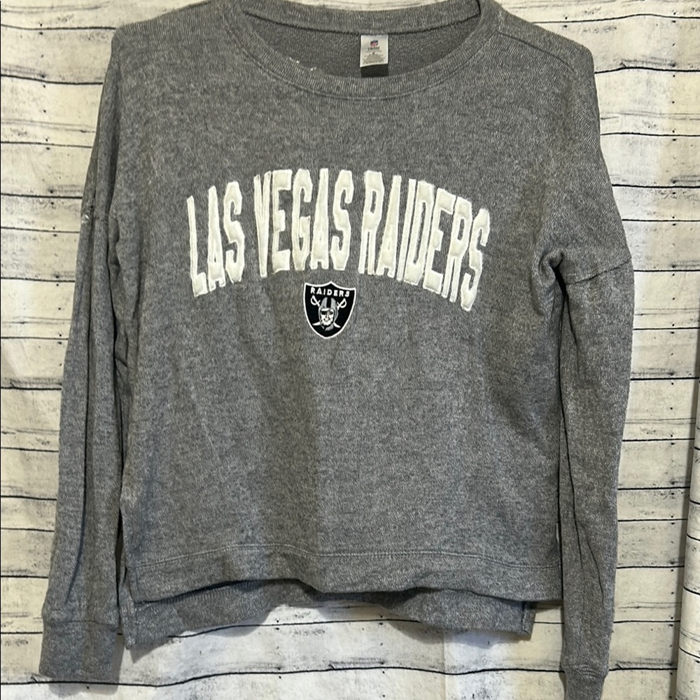 Las Vegas Raiders Gray Sweatshirt